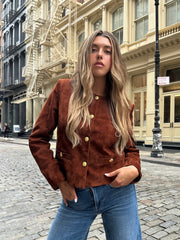 Tessa Suede Jacket