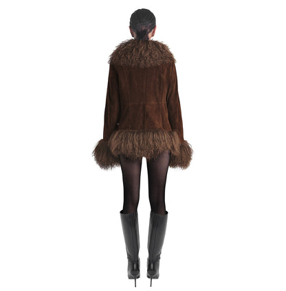 Dorothy Suede Coat