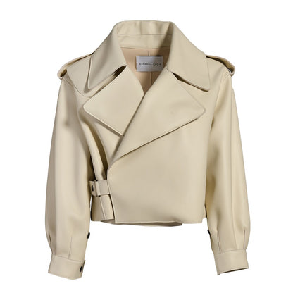 Dylan Leather Moto Jacket