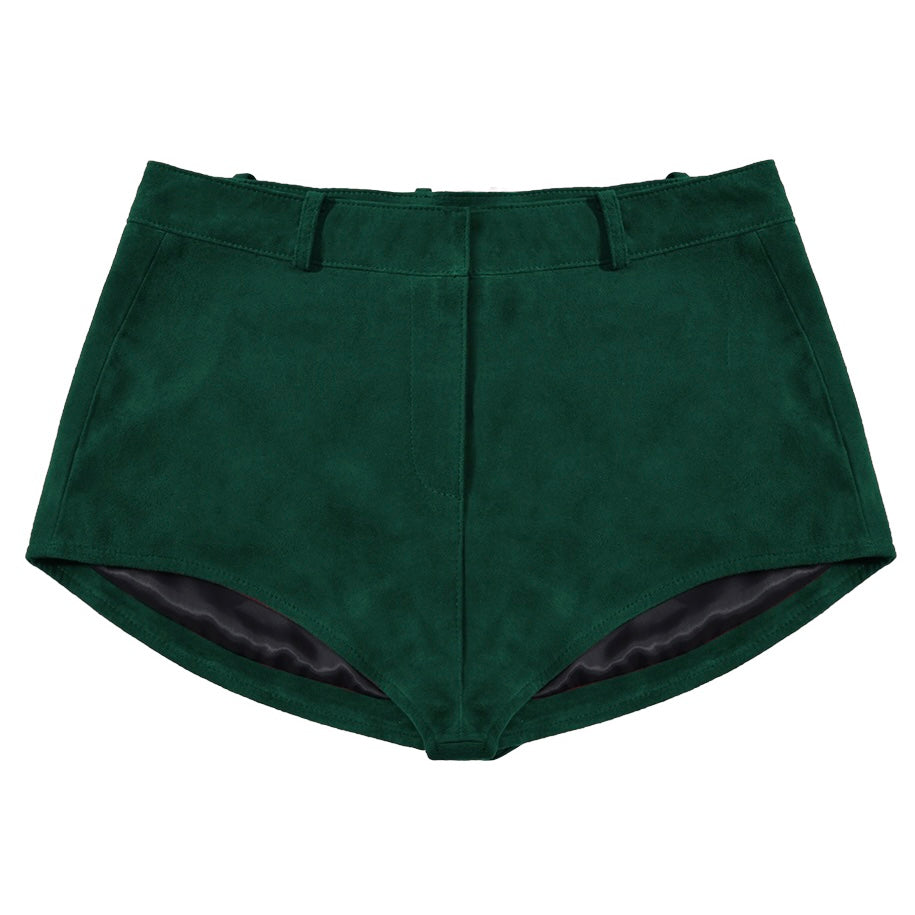 Naomi Suede Shorts
