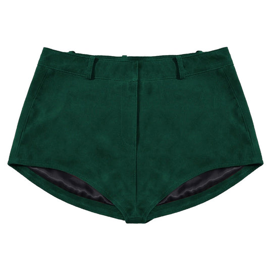 Naomi Suede Shorts