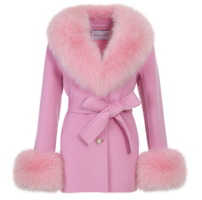 Mini Jojo Cashmere Fur Coat