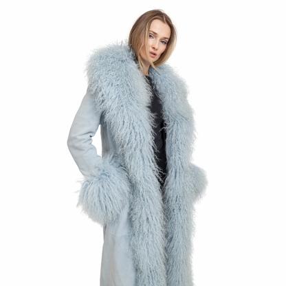 Dorothy Suede Ultra Maxi Coat