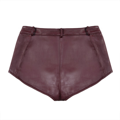 Naomi Leather Shorts