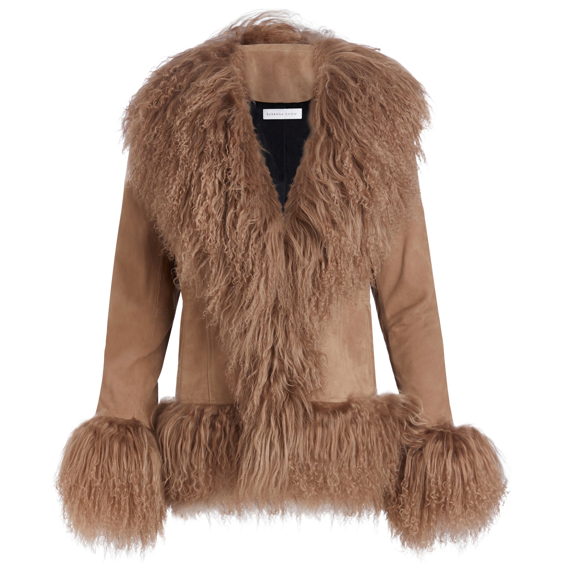 Dorothy Suede Coat – SUSANNA CHOW - Main Image