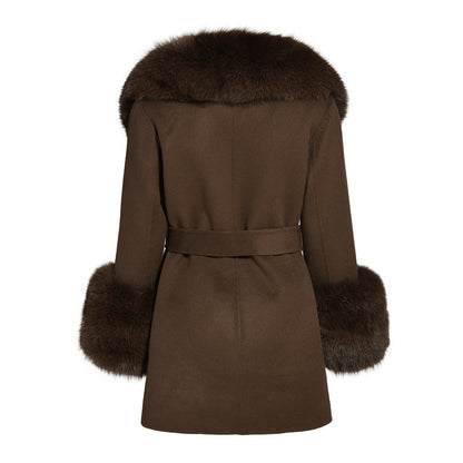 Mini Jojo Cashmere Shearling Coat