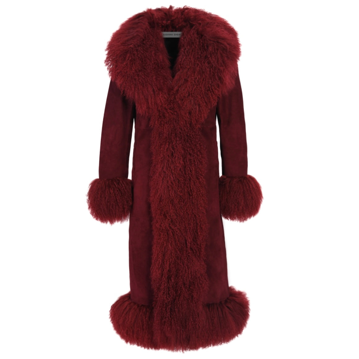 Dorothy Suede Maxi Coat