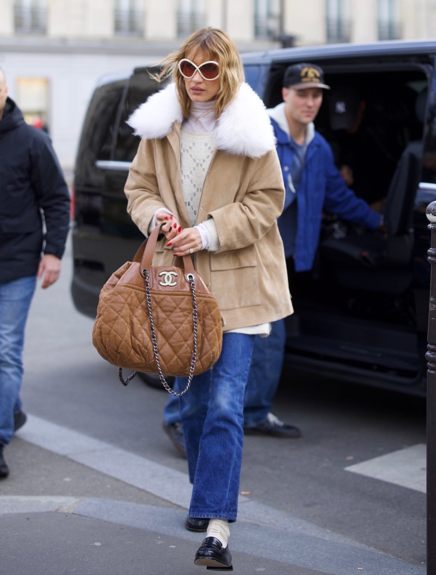 Raegan Suede Field Jacket