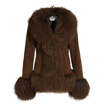 Dorothy Suede Coat