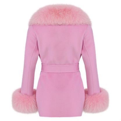 Mini Jojo Cashmere Fur Coat