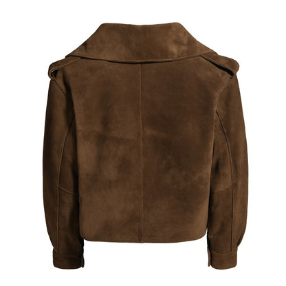 Dylan Suede Moto Jacket