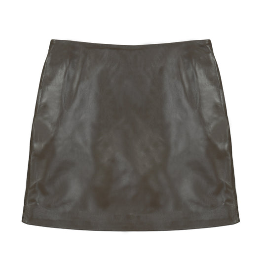 Alara Leather Skirt