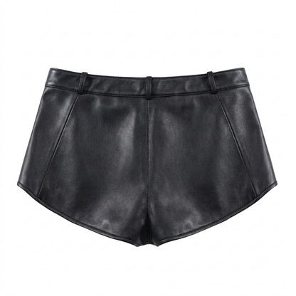 Naomi Leather Shorts