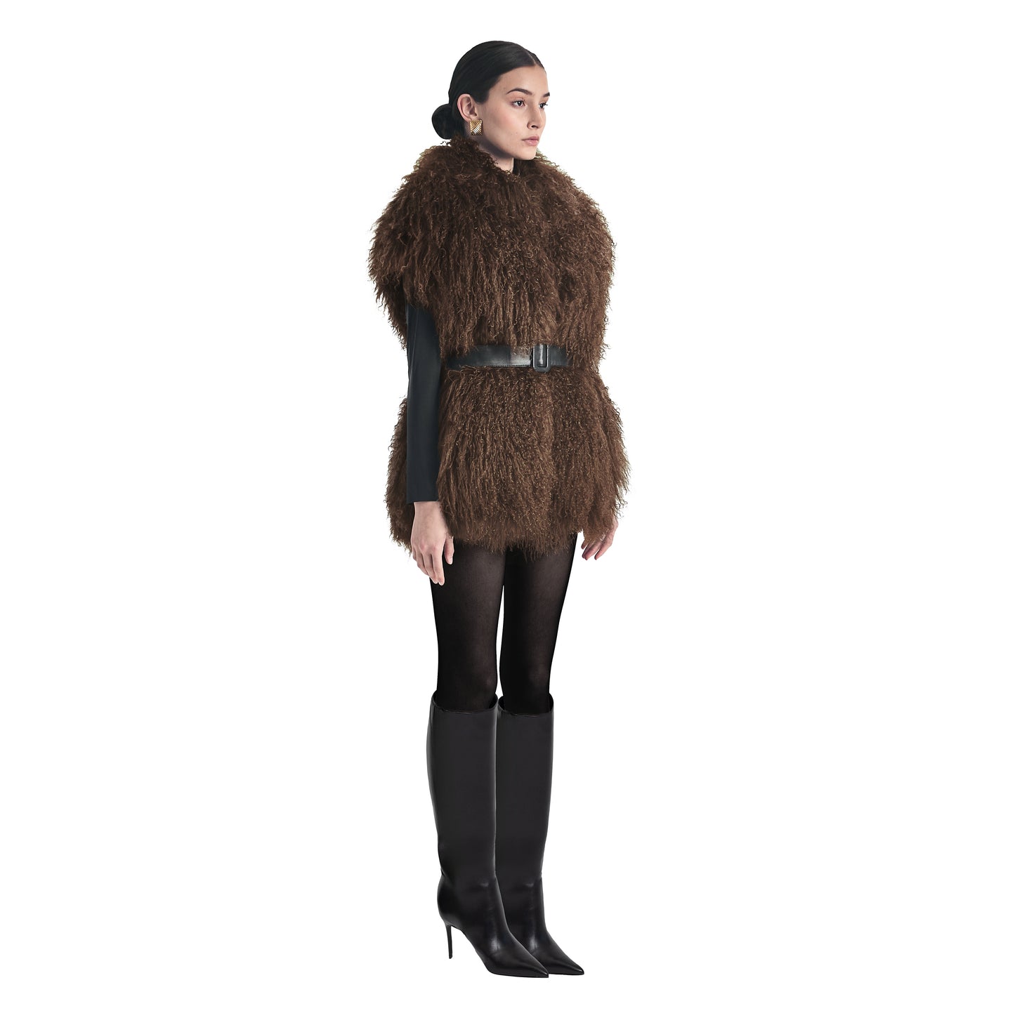 Carrie Shearling Vest