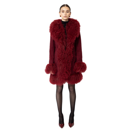 Dorothy Suede Midi Coat