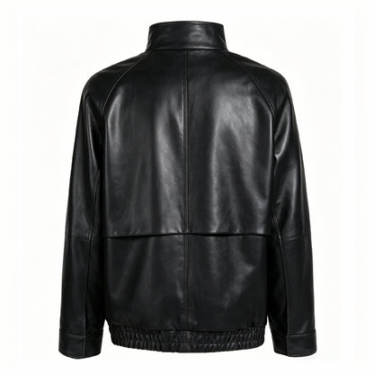 Remy Leather Bomber Jacket