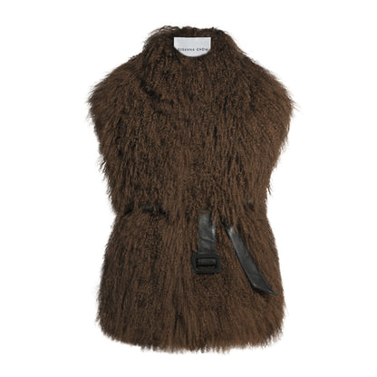 Carrie Shearling Vest