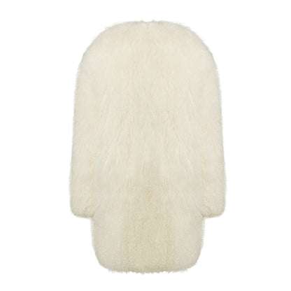 Carrie Shearling Midi Coat