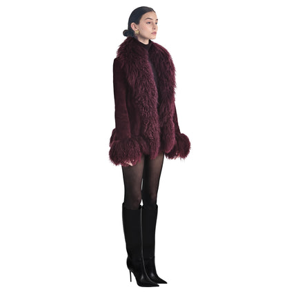 Dorothy Suede Coat