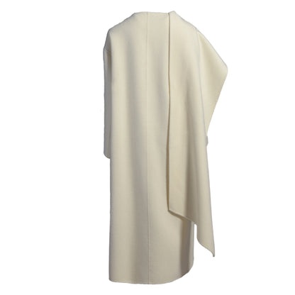 Uma Asymmetric Cashmere Wool Coat