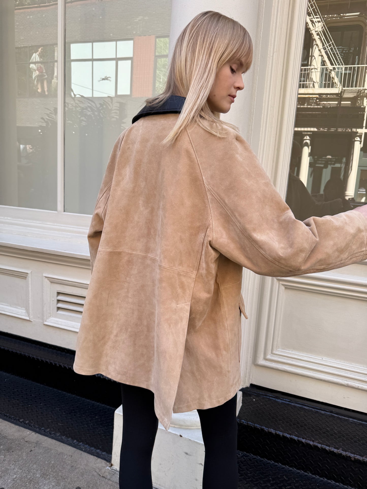 Raegan Suede Field Jacket
