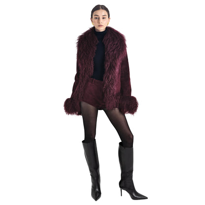 Dorothy Suede Coat
