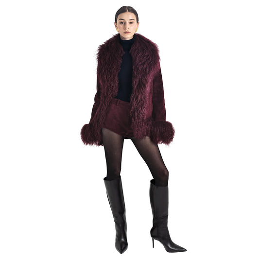 Dorothy Suede Coat