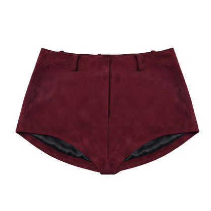Naomi Suede Shorts