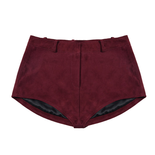 Naomi Suede Shorts