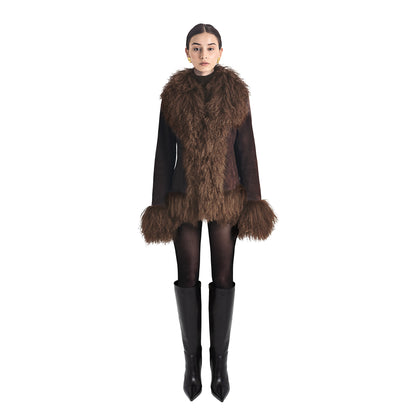 Dorothy Suede Coat