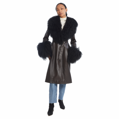 Greta Shearling Coat