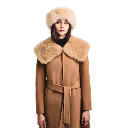Sloane Cashmere Shearling Coat