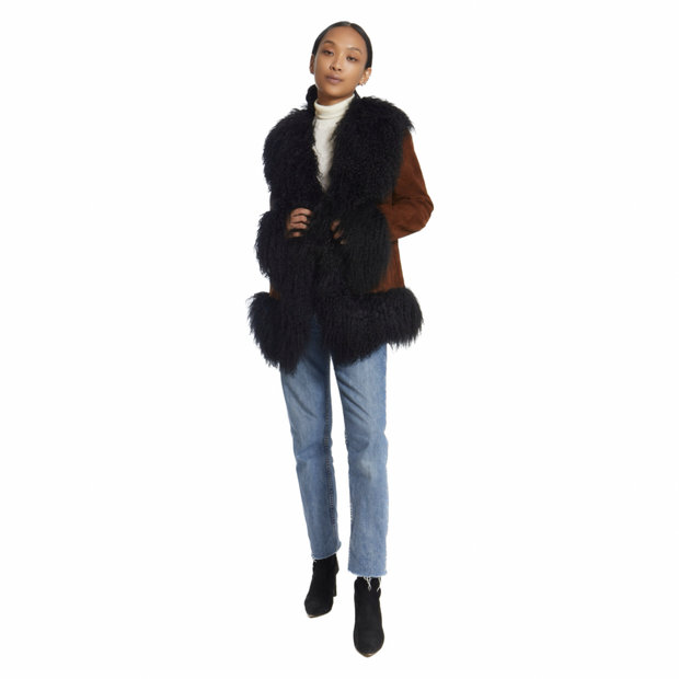 Dorothy Suede Coat