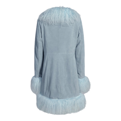 Dorothy Suede Midi Coat