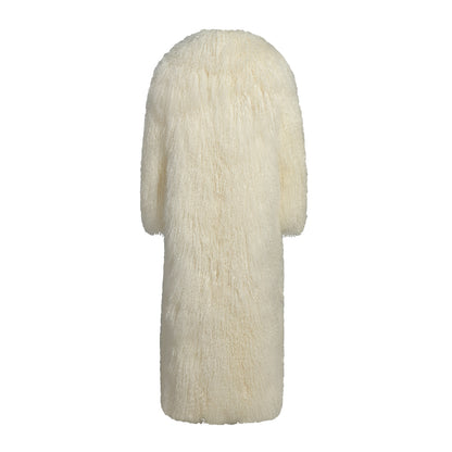 Carrie Shearling Maxi Coat
