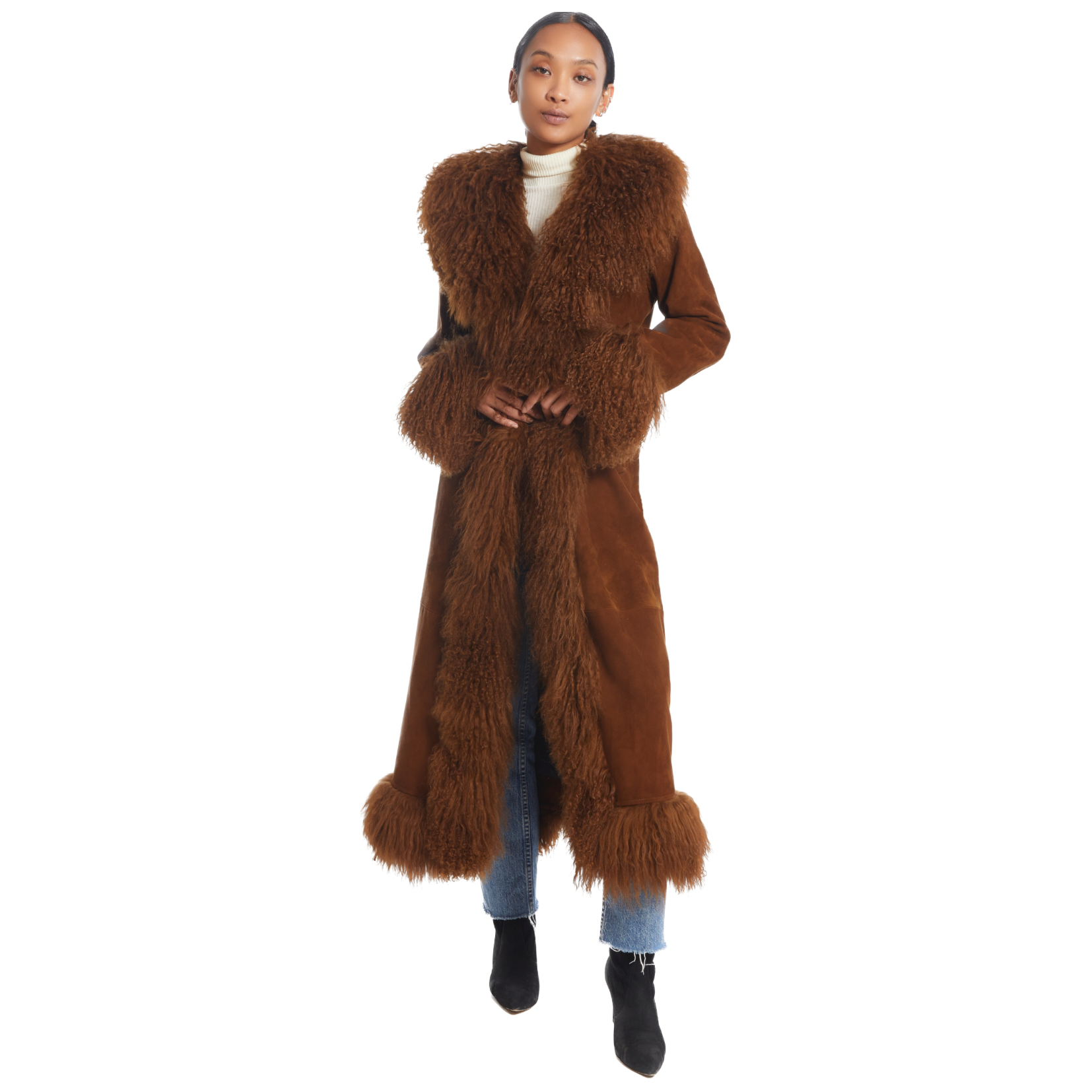 Dorothy Suede Maxi Coat – SUSANNA CHOW Dorothy Suede Maxi Coat – SUSANNA CHOW