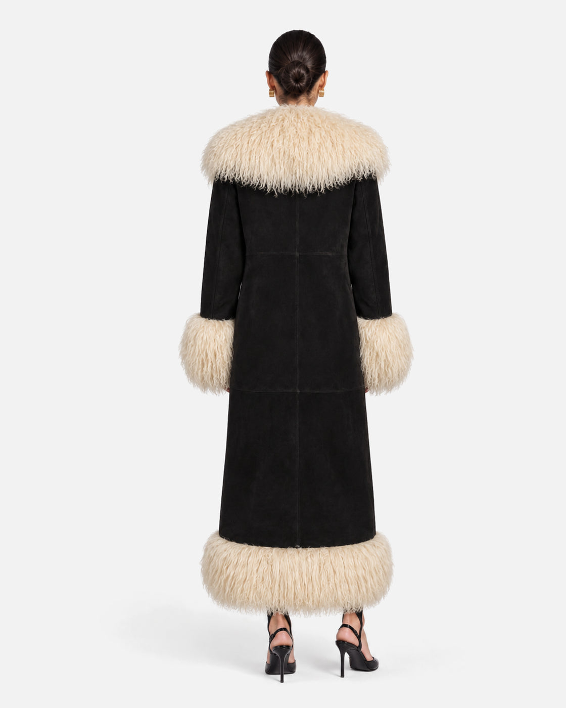 Dorothy Suede Ultra Maxi Coat