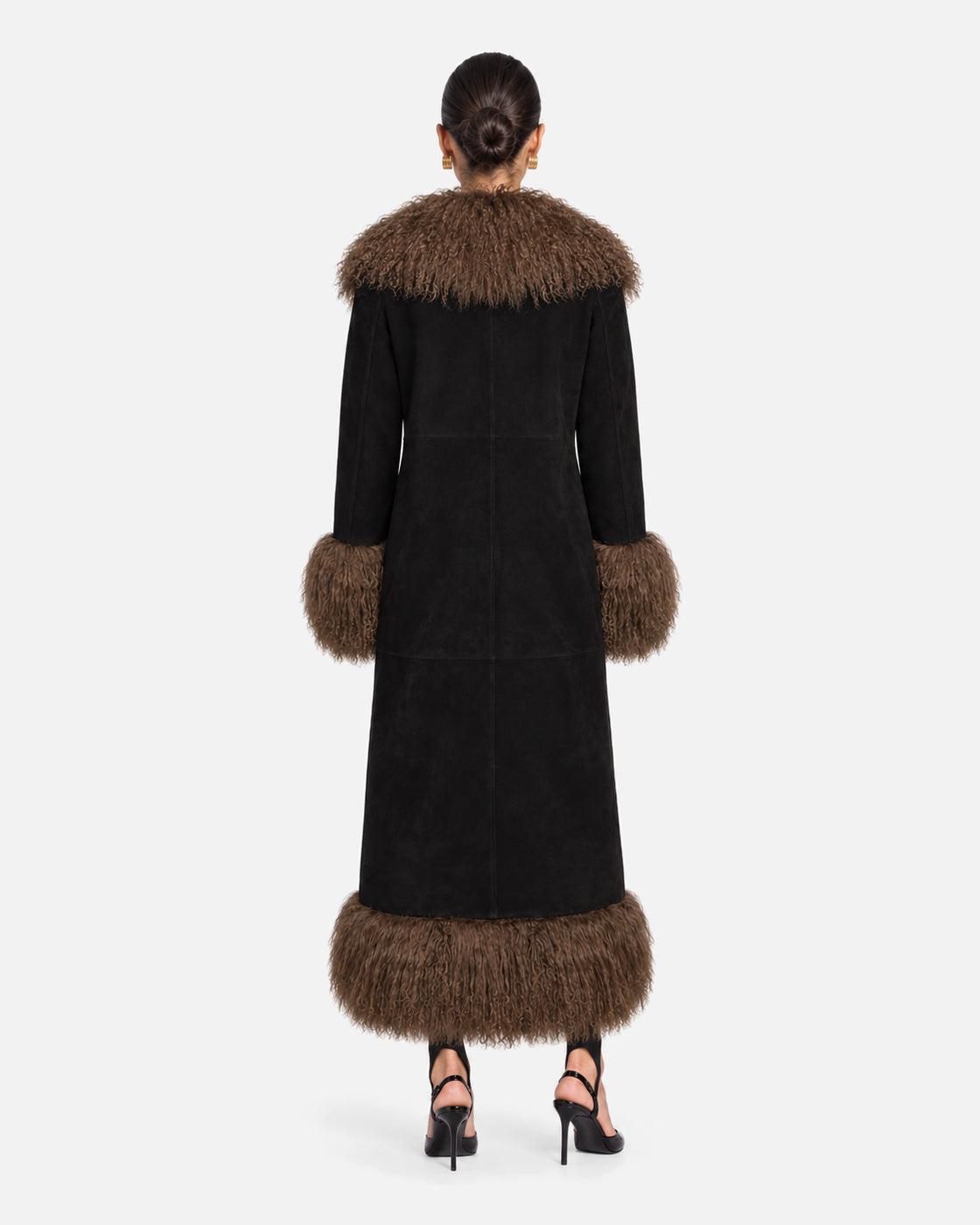 Dorothy Suede Ultra Maxi Coat