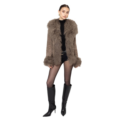 Dorothy Suede Coat