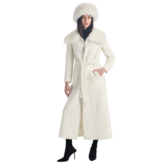Sloane Cashmere Shearling Coat