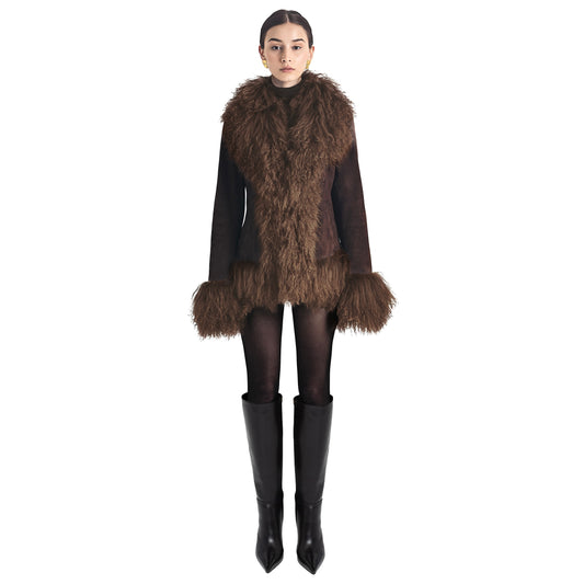 Dorothy Suede Coat