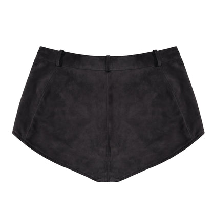 Naomi Suede Shorts