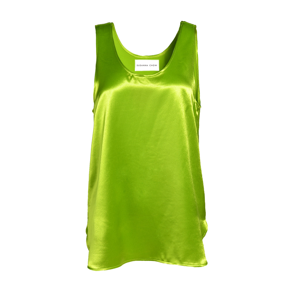 Farrah Satin Tank
