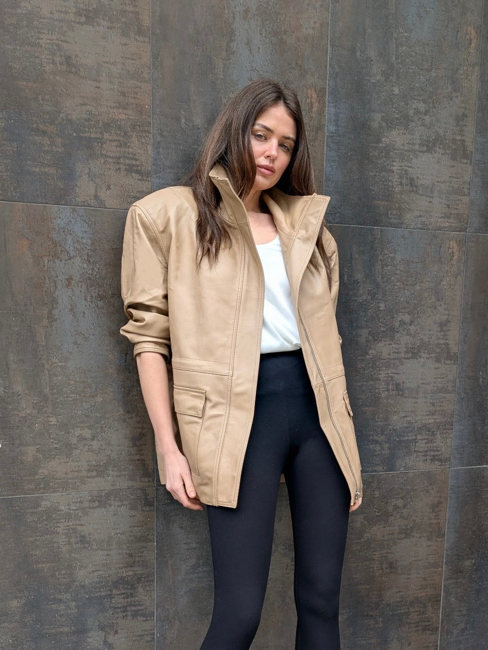 Heidi Leather Jacket