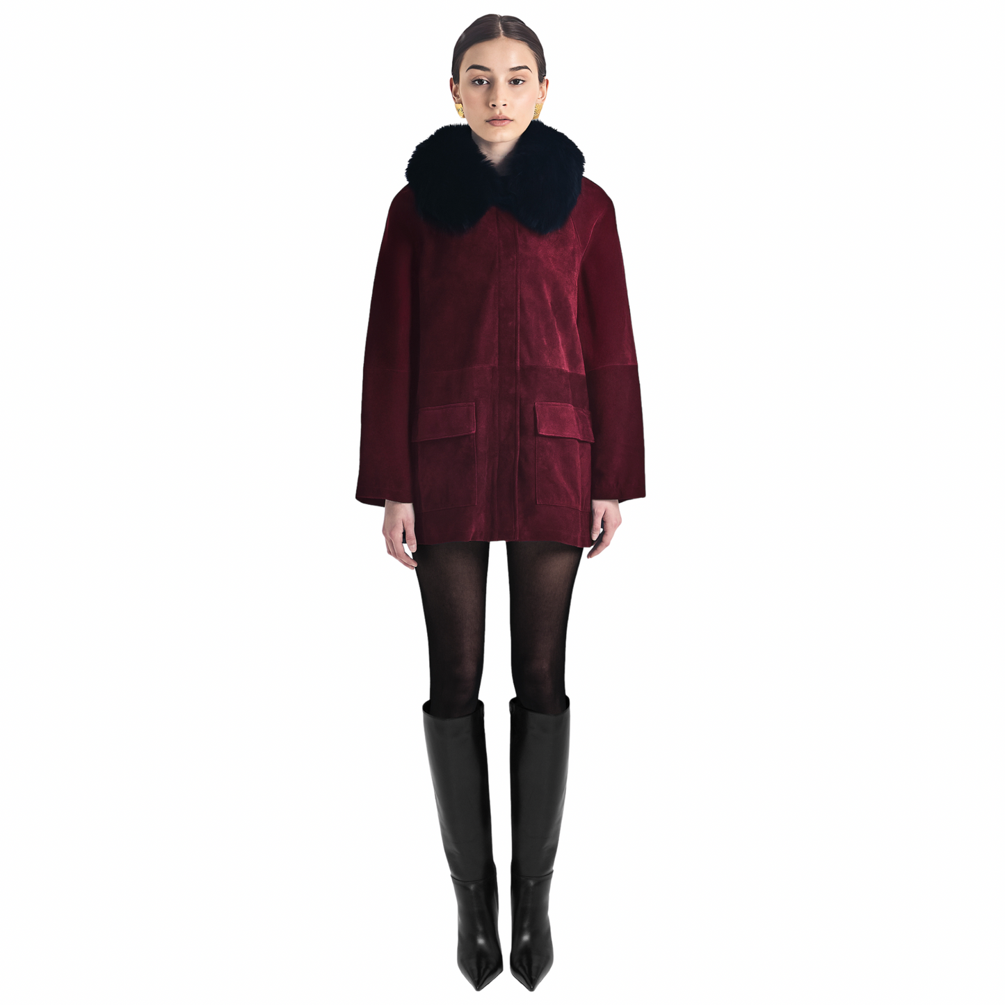 Raegan Suede Field Jacket