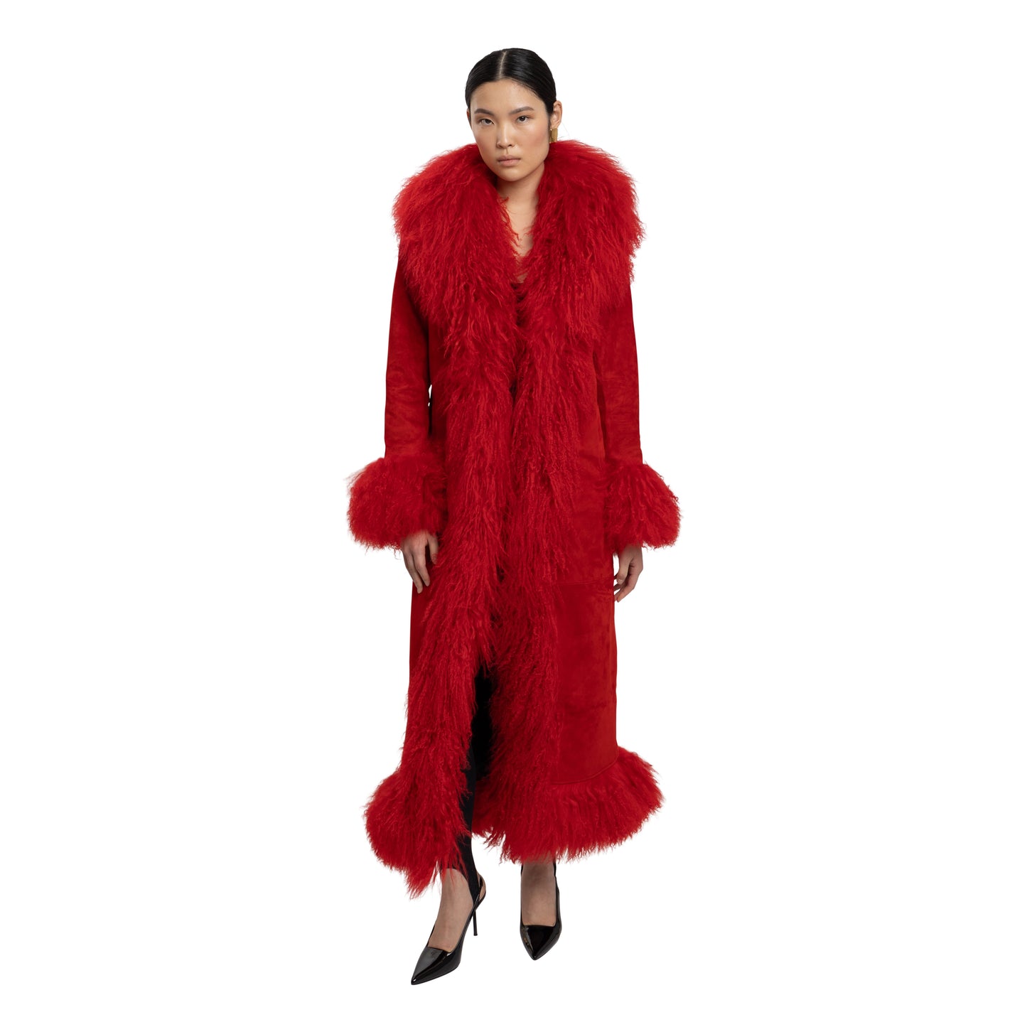 Dorothy Suede Ultra Maxi Coat