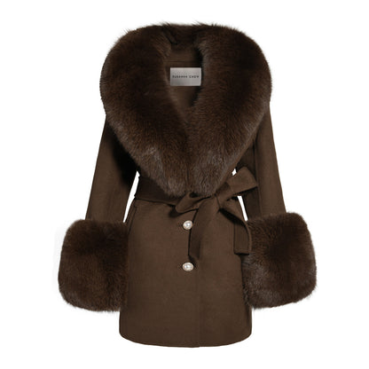 Mini Jojo Cashmere Shearling Coat