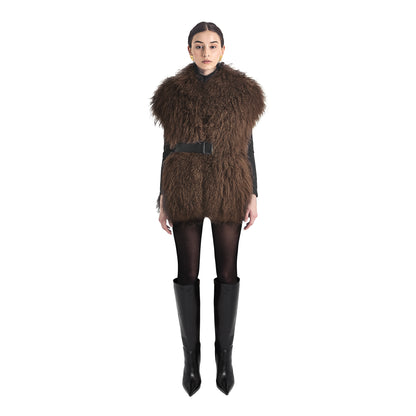 Carrie Shearling Vest