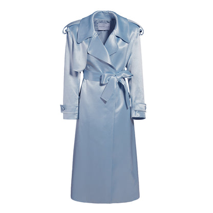 Olivia Satin Trench Coat **LIMITED EDITION**