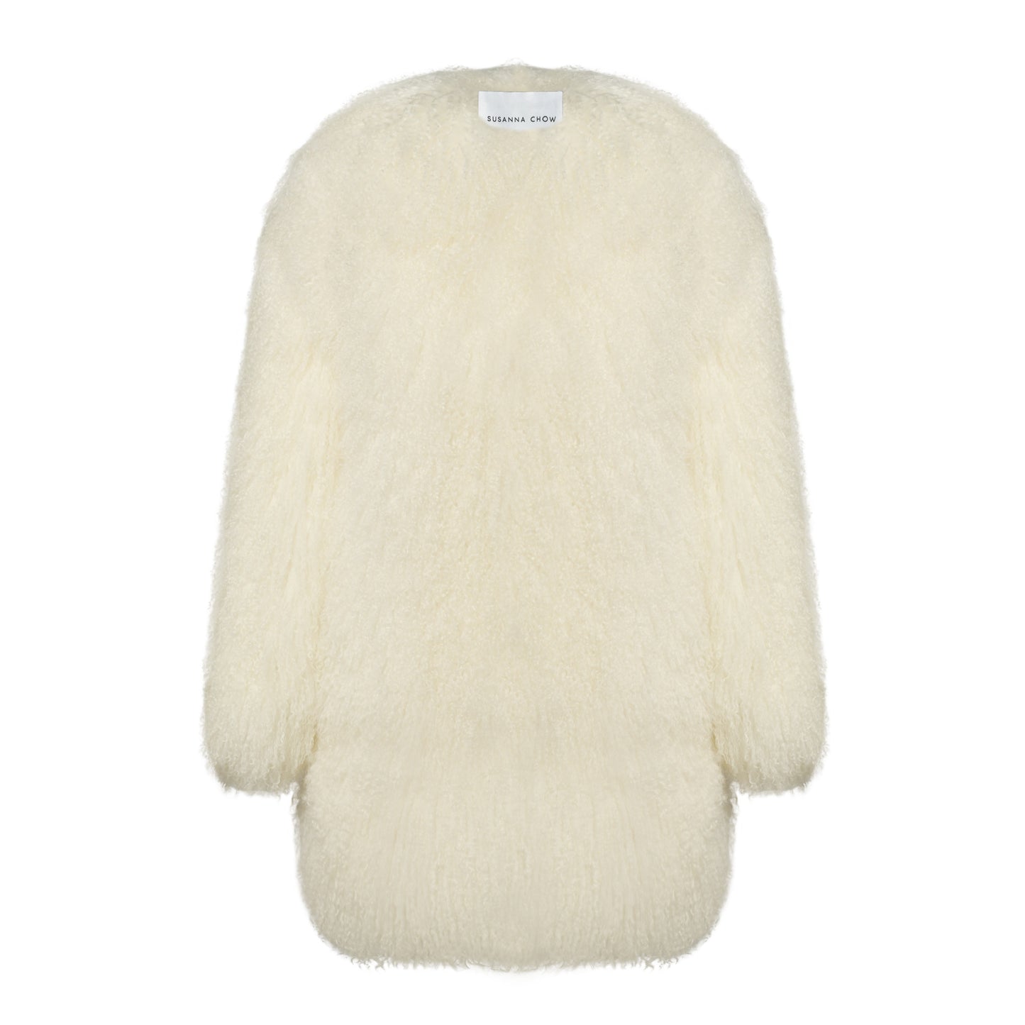 Carrie Shearling Midi Coat